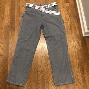 Dickies Railroad stripe carpenters pants